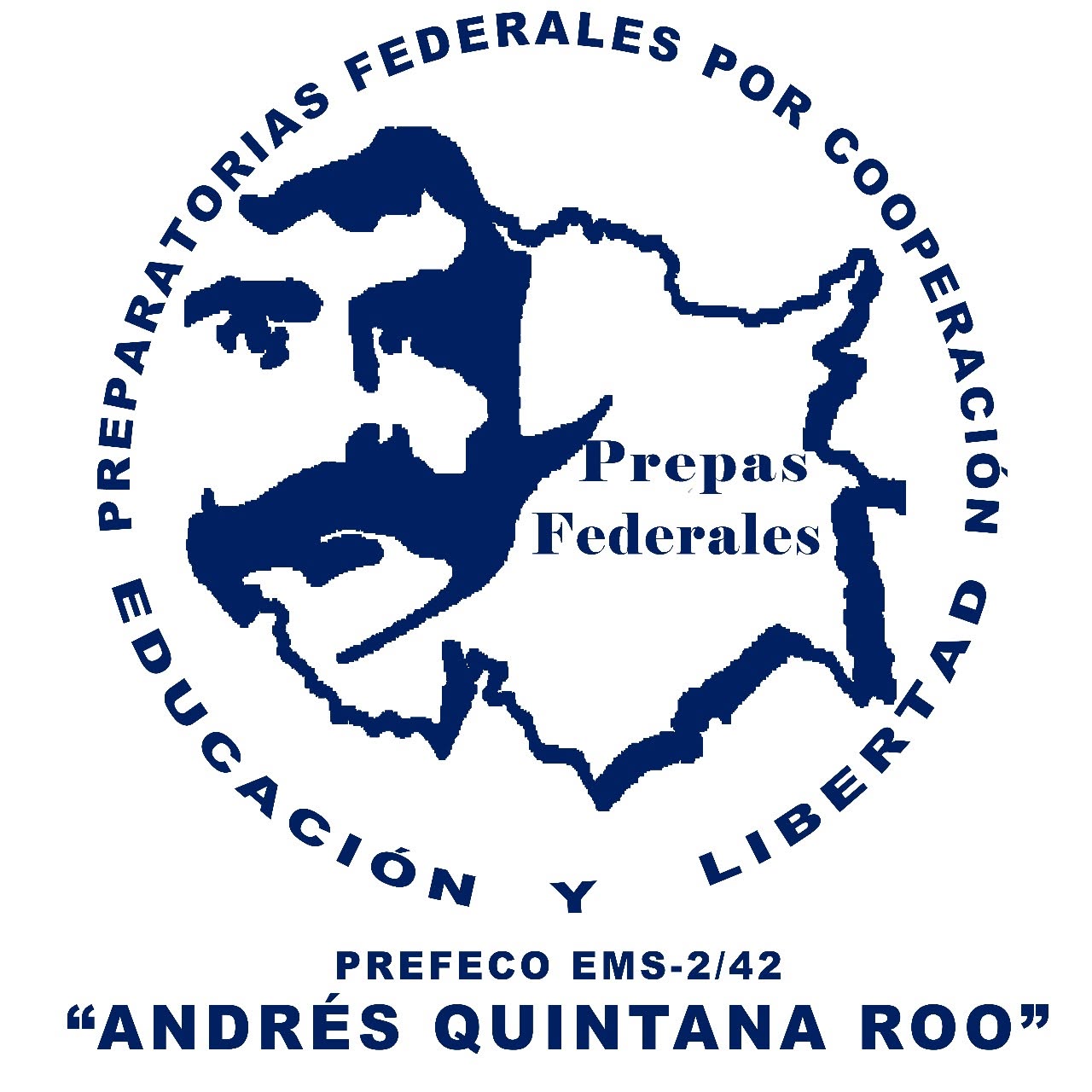 Logotipo de Preparatoria Andrés Quintana Roo
